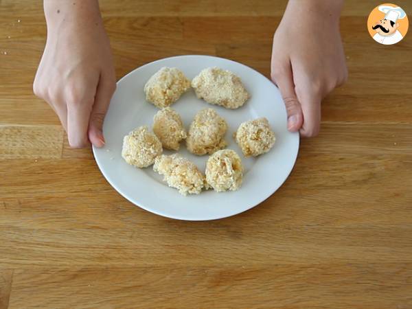 Kinkku- ja juustokroketit lehtitaikinasta - Valmistelu askel 4