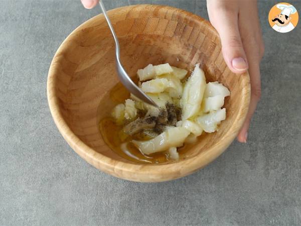 Turska ceviche - Valmistelu askel 1