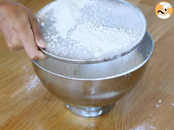 Brasilialainen kookospähkinäkakku - Bolo toalha felpuda - Valmistelu askel 3
