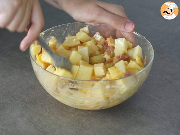 Raclette-tortilla - Valmistelu askel 3