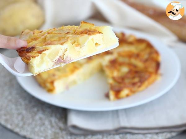 Raclette-tortilla - Valmistelu askel 5