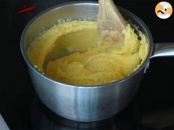 Savoyn diotit polentan ja Comté-juuston kera - Valmistelu askel 4