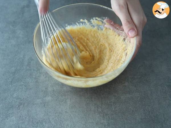 Päärynäfrangipane yksittäisinä annoksina - Valmistelu askel 2