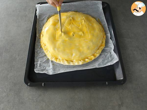Raclette-piirakka - Valmistelu askel 5