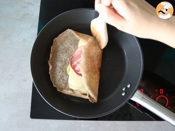Tattaripannukakku raclette-juuston kanssa - Valmistelu askel 3