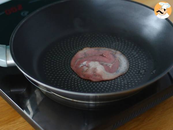 Raclette-hampurilainen - Valmistelu askel 4