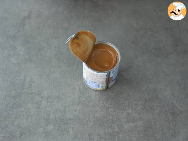 Maitohillo - dulce de leche - Valmistelu askel 2