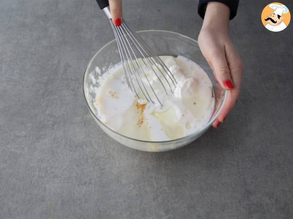 Vegaanisia ja gluteenittomia pannukakkuja - Valmistelu askel 2