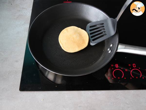 Vegaanisia ja gluteenittomia pannukakkuja - Valmistelu askel 4
