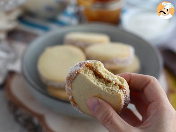 Alfajores - Argentiinalaisia pikkuleipiä maitohillon ja kookoksen kera - Valmistelu askel 8