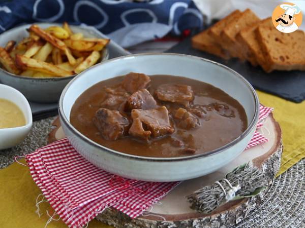 Kotitekoinen flaamilainen carbonnade - Valmistelu askel 4