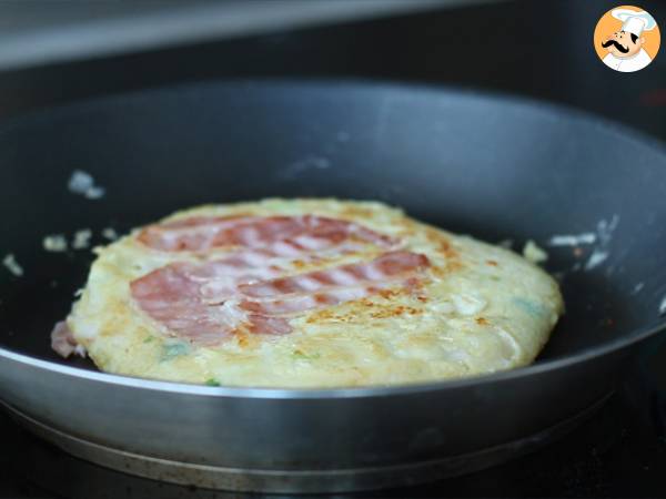 Okonomiyaki - japanilainen munakas - Valmistelu askel 5