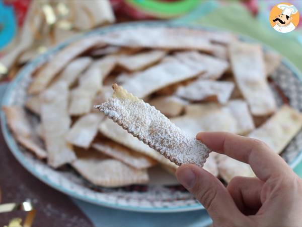 Chiacchiere di carnevale - Italialaiset bugnes-kuoriaiset - Valmistelu askel 6