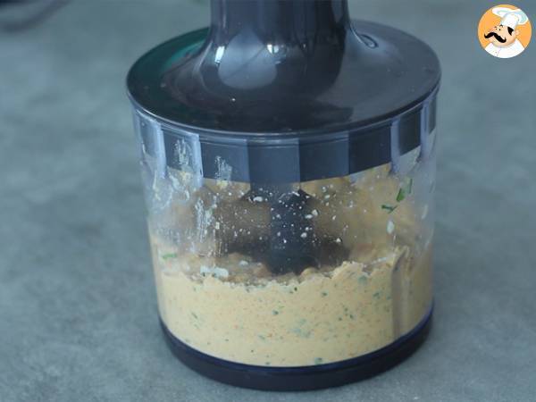 Porkkana-hummus - Valmistelu askel 3