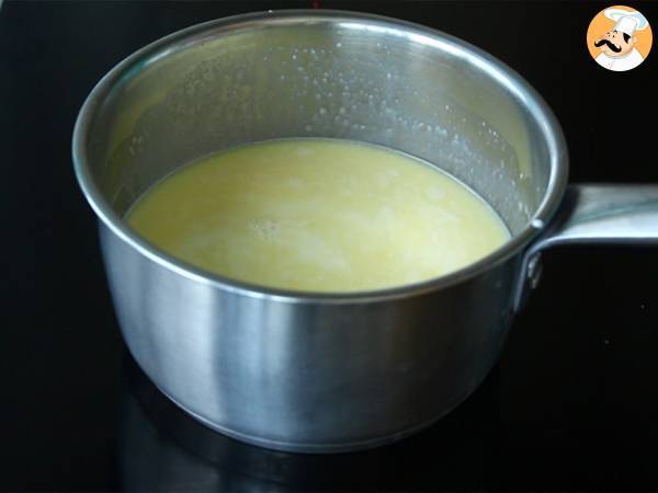 Extra suklaakakku kolmella suklaalla - Valmistelu askel 2