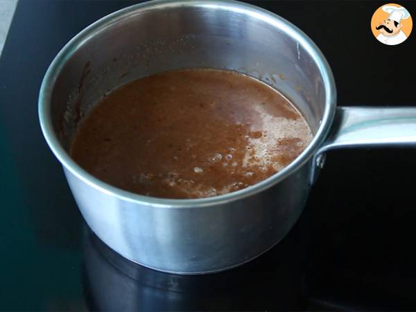 Extra suklaakakku kolmella suklaalla - Valmistelu askel 4