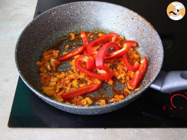 Chorizopasta - Valmistelu askel 2