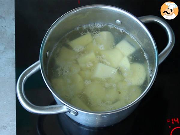 Helppo Hachis Parmentier - Valmistelu askel 1