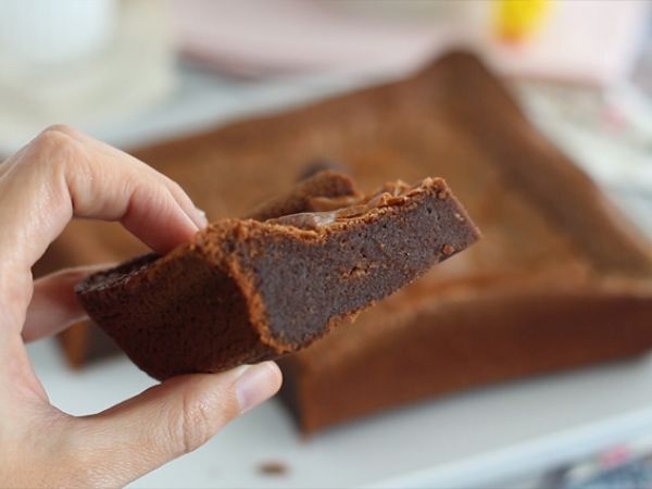 Pääsiäissuklaajäämistä valmistettu brownie - Valmistelu askel 4