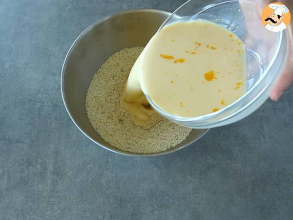 Aprikoosin clafoutis - Valmistelu askel 3