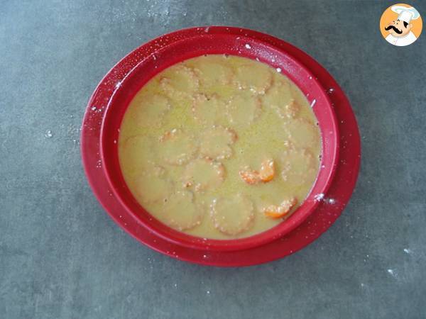 Aprikoosin clafoutis - Valmistelu askel 4