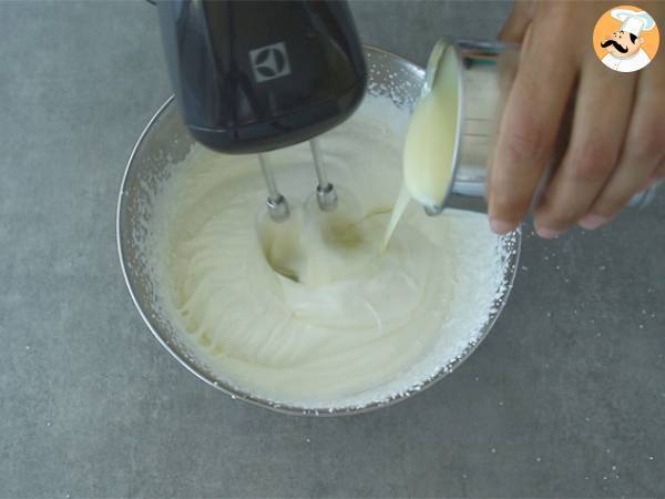 Oreo-keksimousse - Valmistelu askel 1