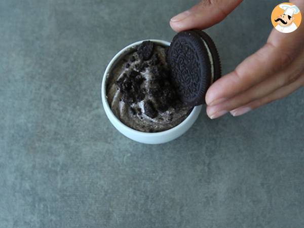 Oreo-keksimousse - Valmistelu askel 3