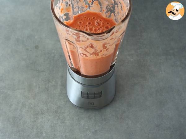 Raikas ja helppo gazpacho - Valmistelu askel 2