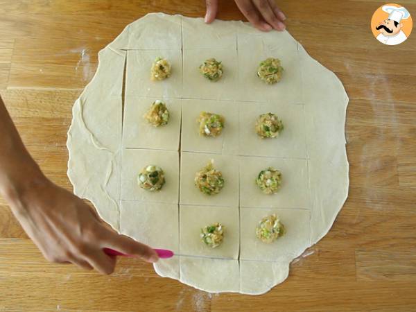 Höyrytetyt suupalat - Réunionin kanapalat - Valmistelu askel 4