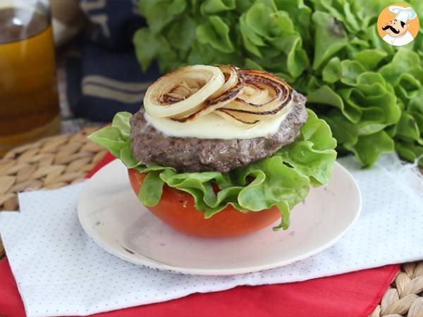 Tomaatin hampurilainen - Valmistelu askel 3