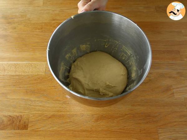 Punottuja briocheja Nutellan kanssa - Valmistelu askel 2