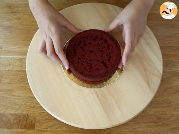 Punainen samettikakku - Valmistelu askel 9