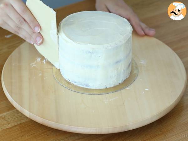 Punainen samettikakku - Valmistelu askel 12