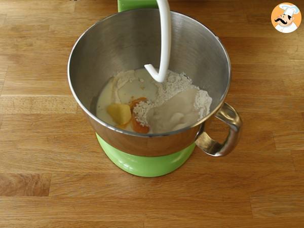 Raclette-sämpylät - Valmistelu askel 2