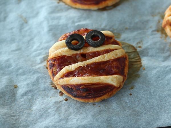 Muumipizza-leivonnainen - Valmistelu askel 5