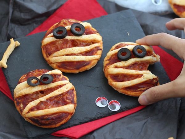 Muumipizza-leivonnainen - Valmistelu askel 6