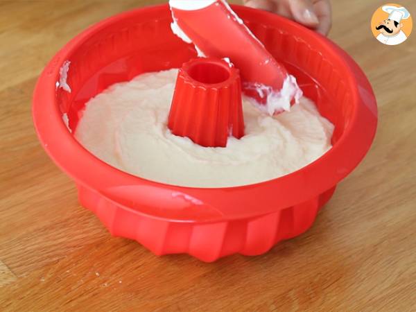 Kookospähkinäblancmange ja luumucoulis - Valmistelu askel 2
