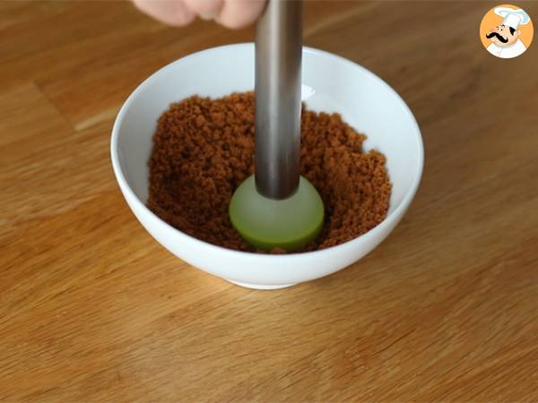 Suklaatikkarit: valkosuklaa + spekuloosa - Valmistelu askel 1