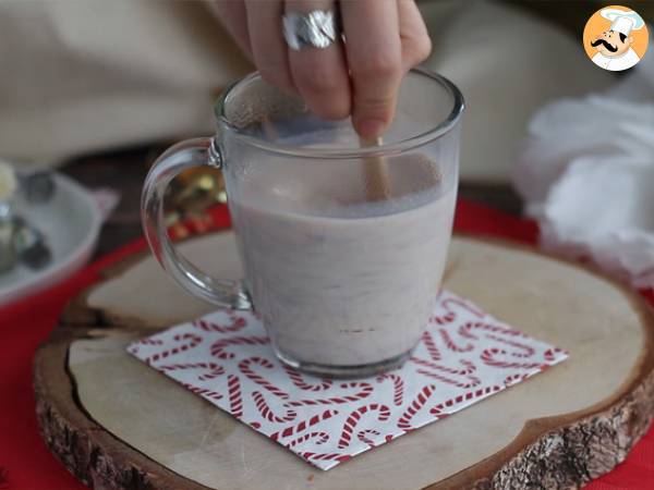 Kuuma suklaa tikkarit: tumma suklaa + Carambar - Valmistelu askel 5
