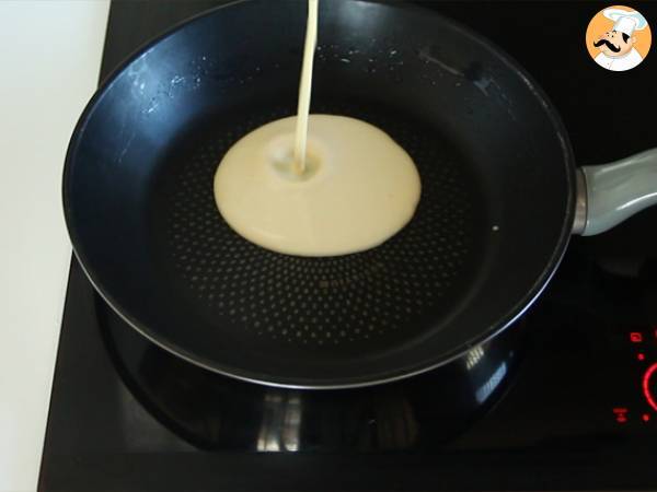 Pastis-pannukakkutaikina - Valmistelu askel 3