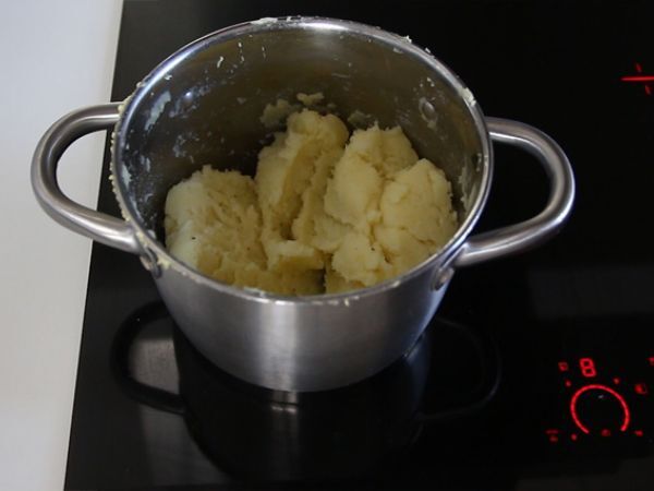 Aligot-makkara - Valmistelu askel 2