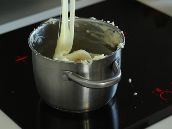 Aligot-makkara - Valmistelu askel 5