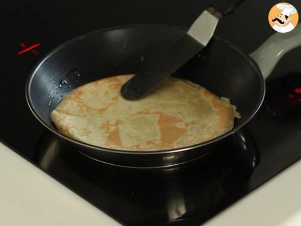 Oluen kanssa pannukakkutaikina - Valmistelu askel 4