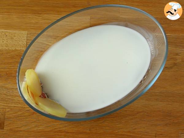 Raclette-gratiini - Valmistelu askel 3