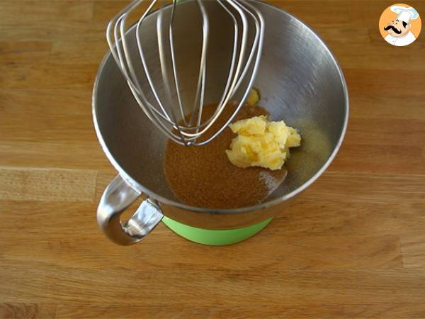 Sitruuna- ja kaurahiutale-brownie sitruunakuorrutteella - Valmistelu askel 1