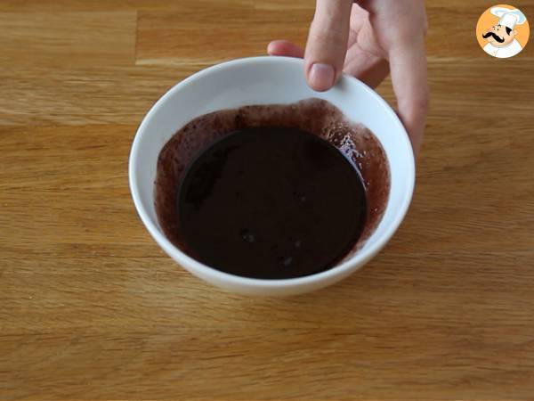 Suklaariisipopsit. Kookospähkinä pops - Valmistelu askel 3
