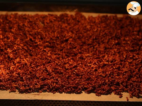 Suklaariisipopsit. Kookospähkinä pops - Valmistelu askel 5