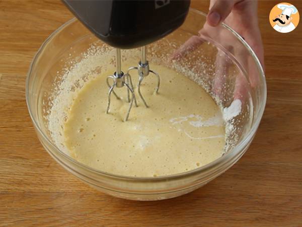Omena- ja mantelikakku (Tarte normande) - Valmistelu askel 6