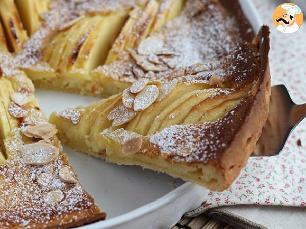Omena- ja mantelikakku (Tarte normande) - Valmistelu askel 10