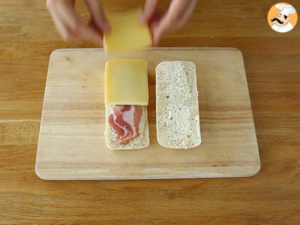 Raclette-panini - Valmistelu askel 3